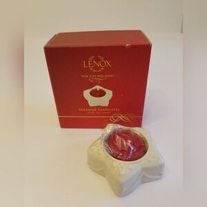 Lenox Yuletide Glowlites Star Tea Light In Box